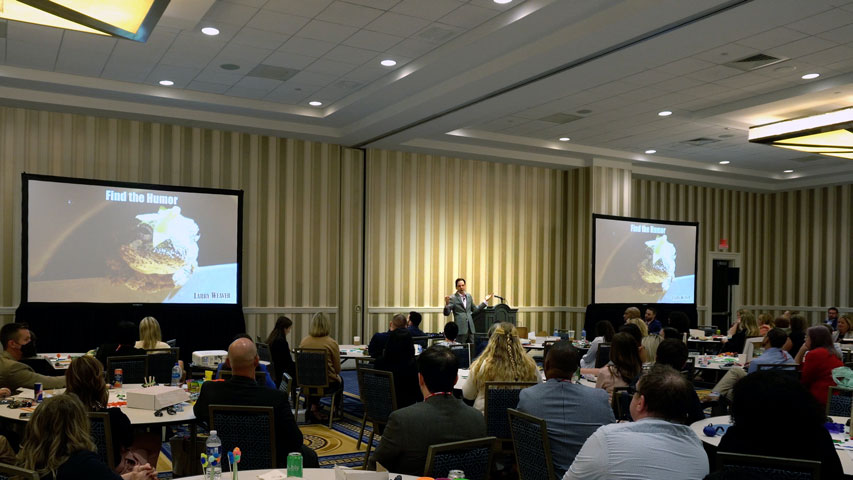 Motivational Speaker Larry Weaver in National Harbor, MD