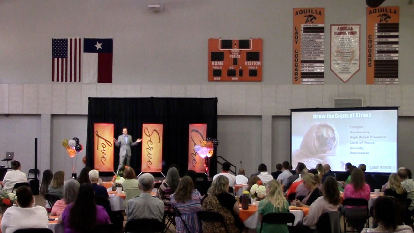 Motivational Speaker in Texas for Aquilla Independent School District