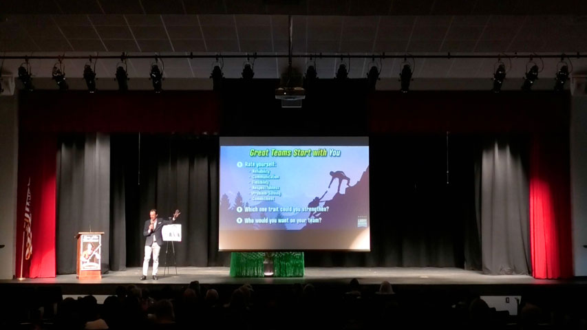 Motivational Speaker in Tennessee for Southwest District School Cafeteria Managers Meeting
